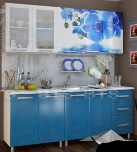 Кухня 2,0 Люкс Лазурь БТС мебель белгород
