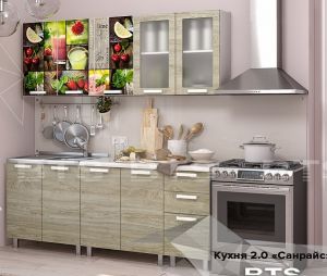 Кухня 2,0м Санрайс БТС Мебель Белгород